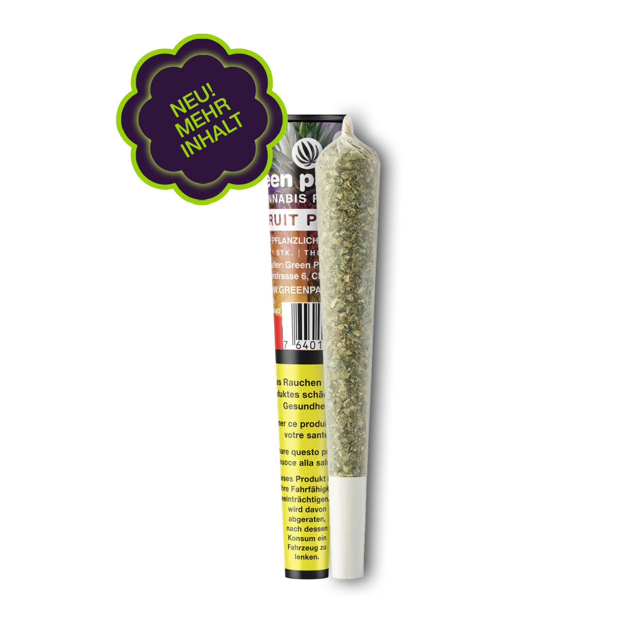 Fruit Punch – King Size CBD Pre-Rolled Joint