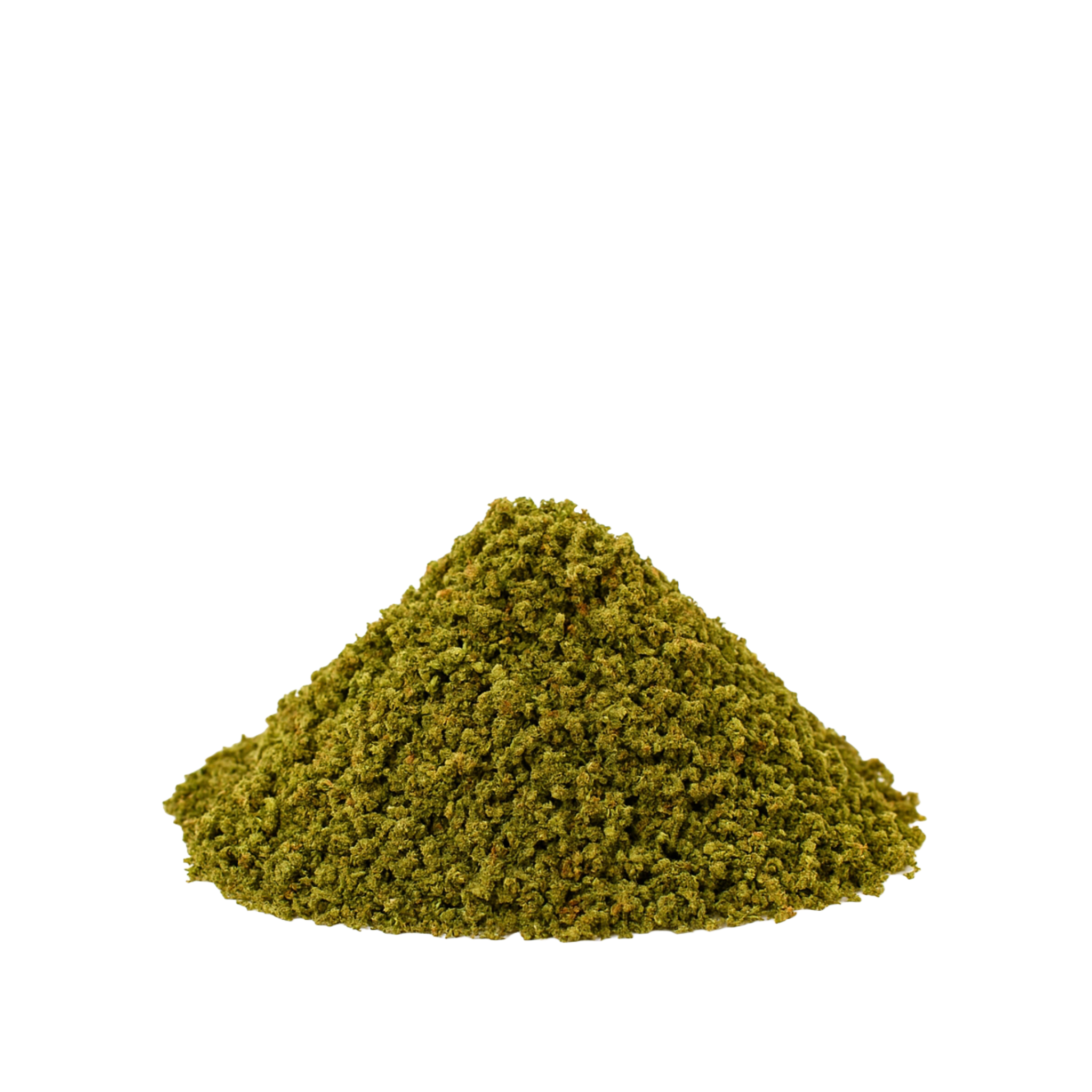 CBD Crunch Mélange de Fleurs de Green Passion – Cannabis indoor suisse de qualité finement moulu. Riche en terpènes pour un arôme intense.
