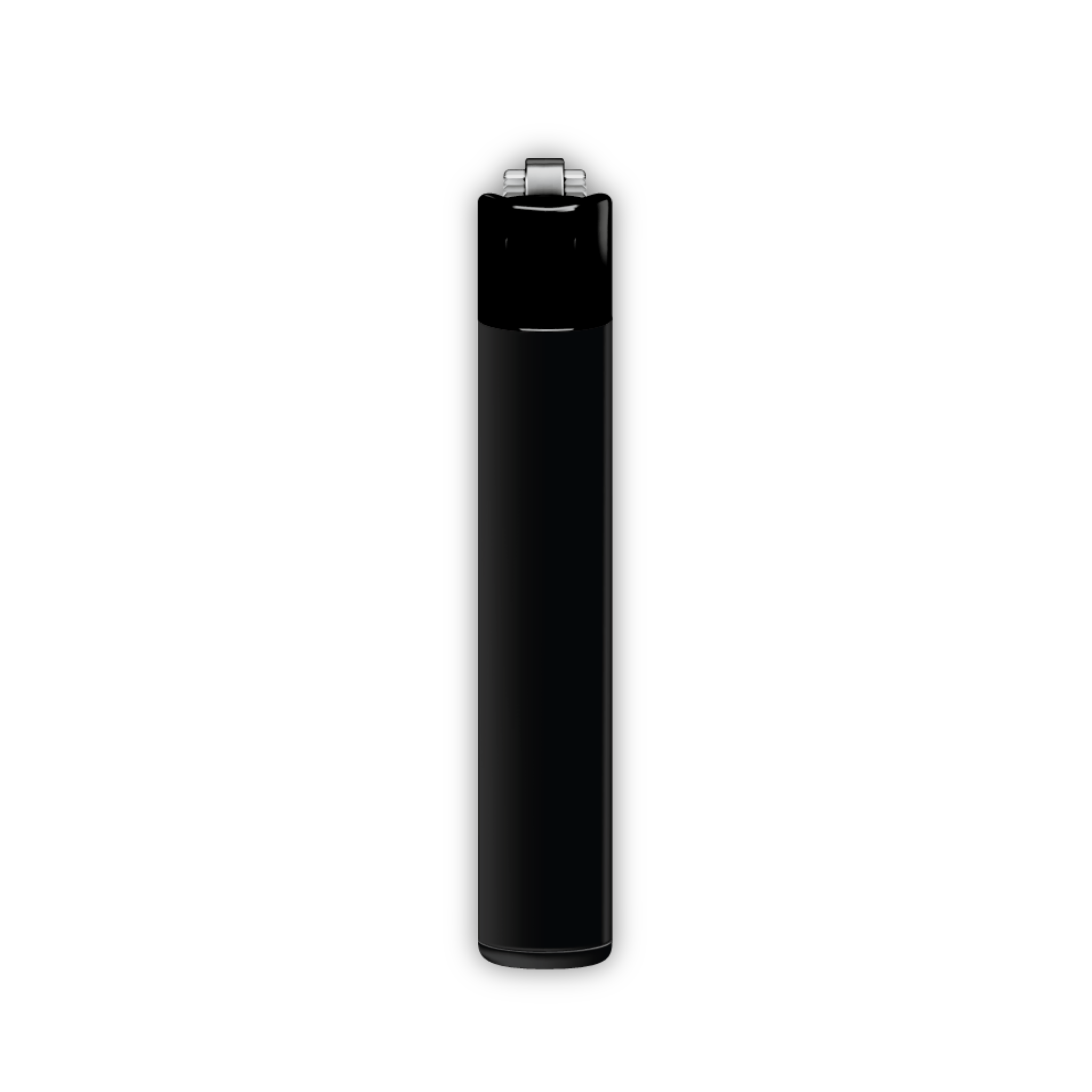 Schwarzes Green Passion Bic Feuerzeug J25 mini ohne Logo – schlichtes Design für CBD-Genuss