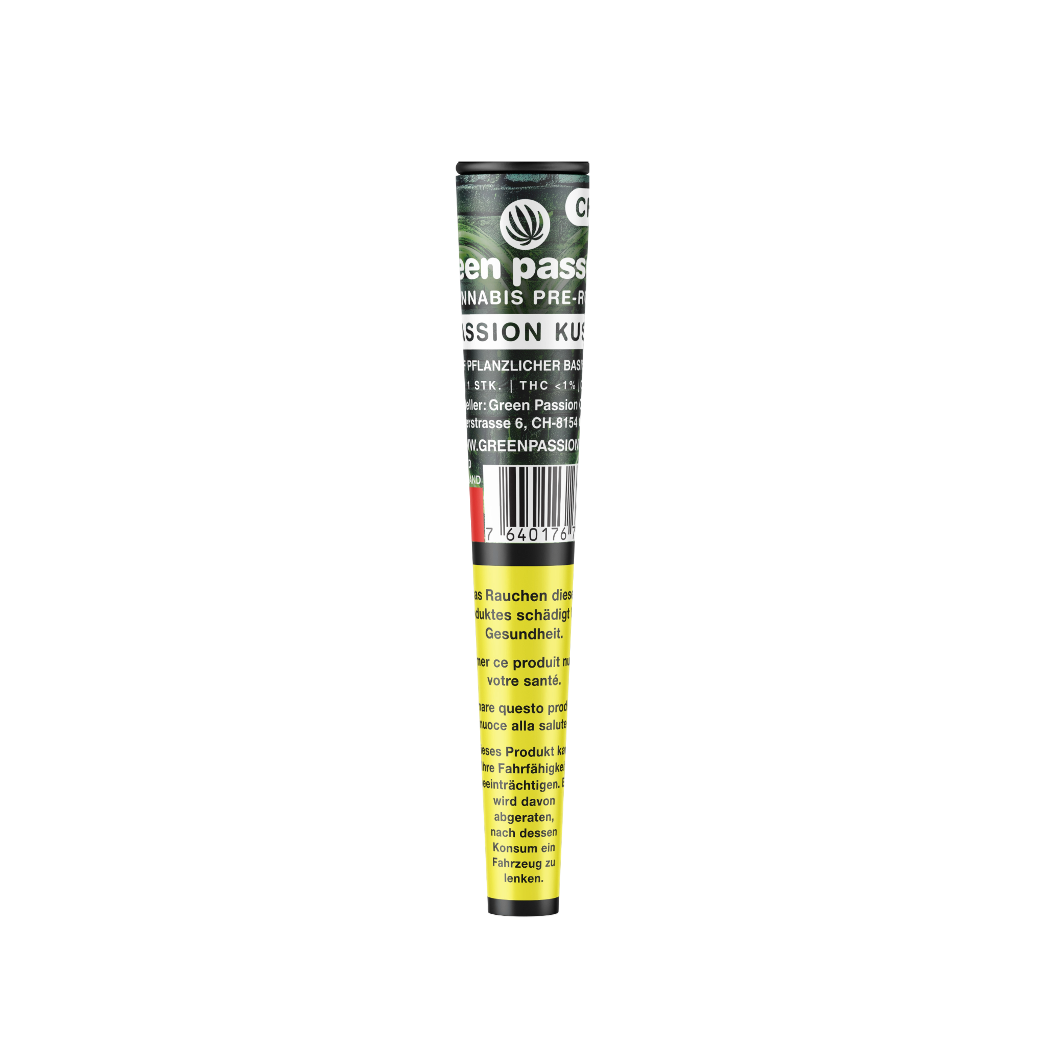 Passion Kush CBD Pre-Rolls in eleganter Verpackung. Handverlesen, mit natürlichen Terpenen für ein einzigartiges Geschmackserlebnis. THC <1%, Schweizer Qualität.