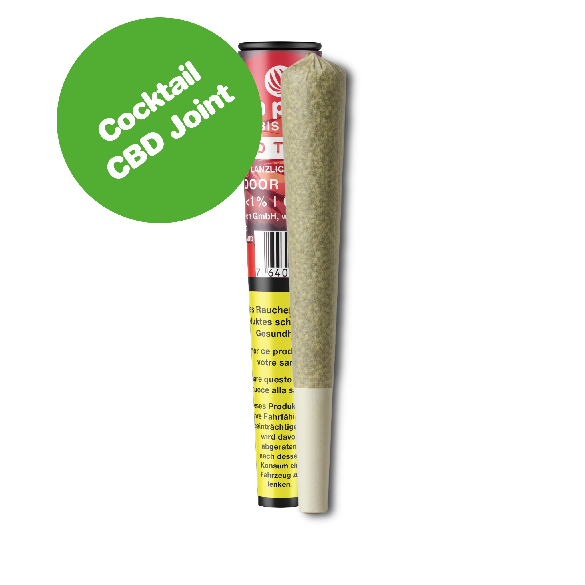 Red Twist – Joint Pré-Roulé CBD King Size